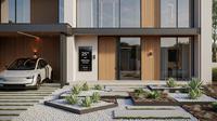 Desain Rumah Minimalis Modern dengan Smart Home Technology Terintegrasi. Foto: Gemini