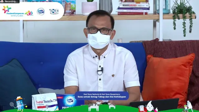 Guru Besar Ilmu Gizi, FEMA Institut Pertanian Bogor (IPB) University, Prof Dr Hardinsyah MS Menjelaskan Pentingnya Segelas Susu untuk Semua Orang