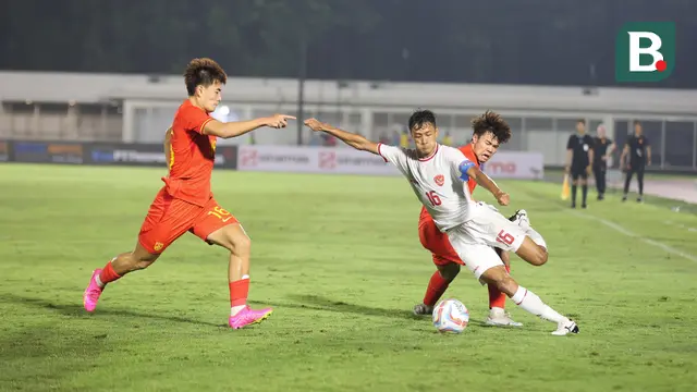 Timnas China U-20 vs Timnas Indonesia U-20: Laga Kedua Uji Coba Internasional