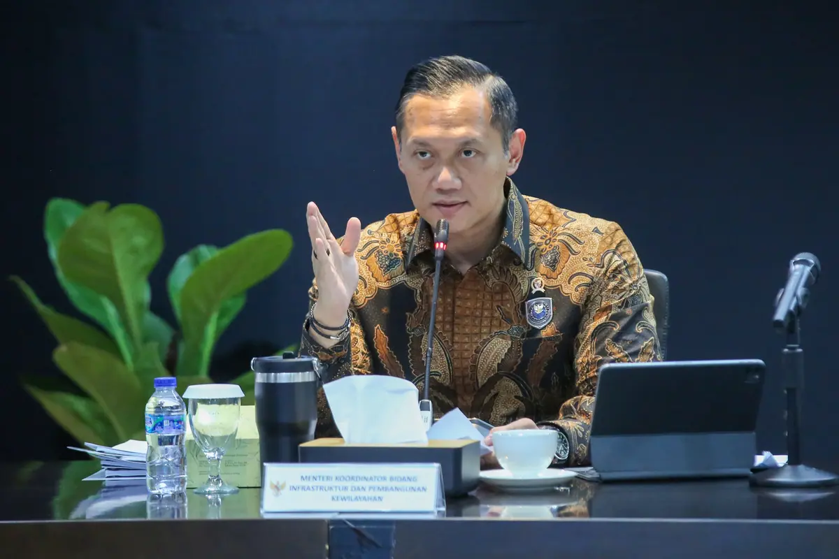 Menteri Koordinator Bidang Infrastruktur dan Pembangunan Kewilayahan, Agus Harimurti Yudhoyono (Menko AHY)