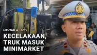 Kecelakaan, Truk Masuk Minimarket