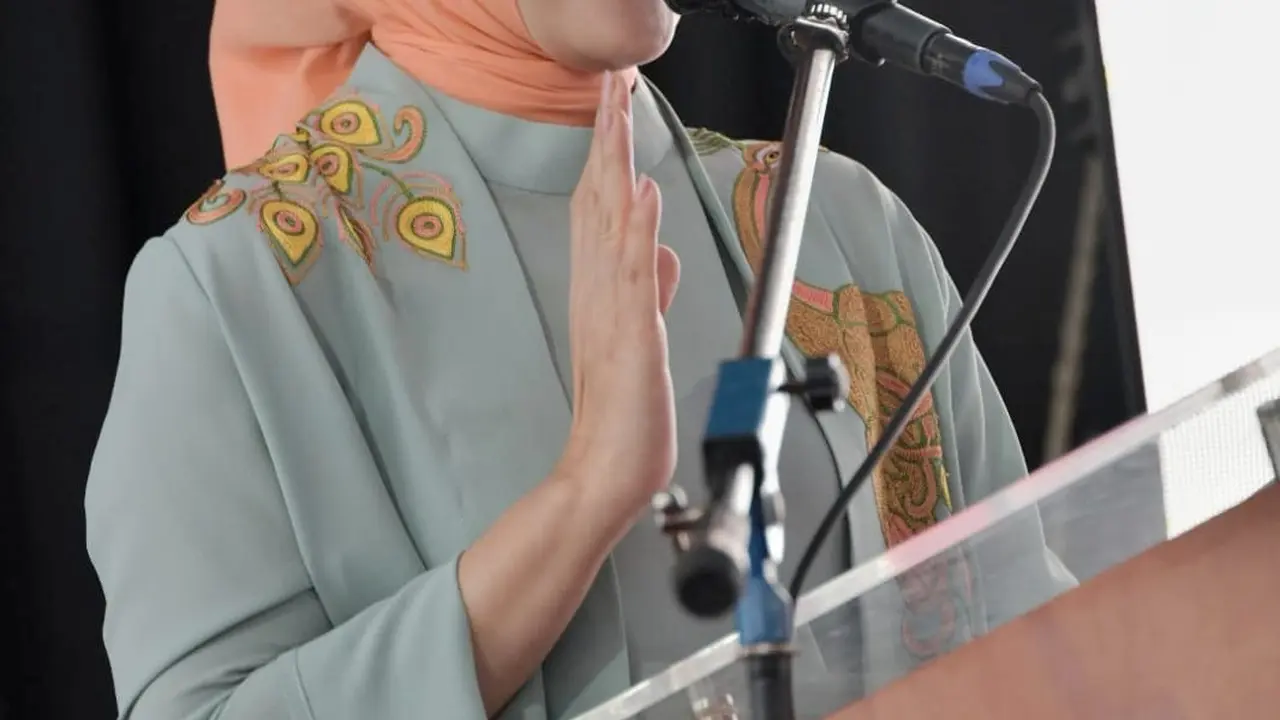 Istri mantan Gubernur Jawa Barat Ridwan Kamil, Atalia Praratya