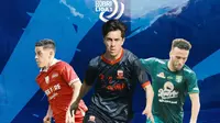 BRI Liga 1 - Ze Valente, Alexis Messidoro, Francisco Rivera (Bola.com/Adreanus Titus)