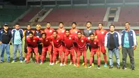 Persbul Buol berencana mengundang Persebaya sehabis bertanding di Piala Dirgantara 2017.(Liputan6.com/Switzy Sabandar)