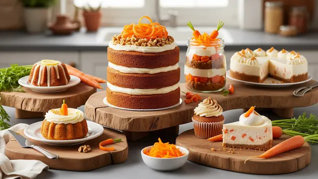 Variasi Menarik Cake Wortel