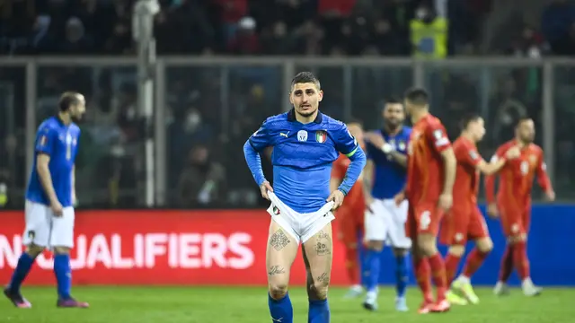 Gelandang Timnas Italia, Marco Verratti.