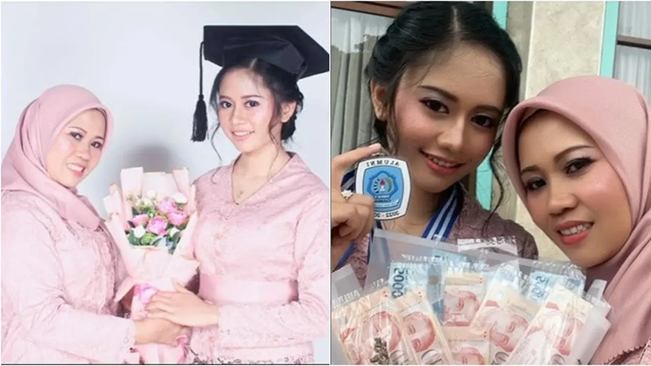 6 Momen Sus Rini Hadiri Wisuda Sekolah Anaknya, Paras Sang Putri Curi Perhatian