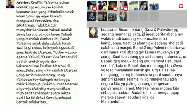 Gaza Diserang, Dukungan Simpatik Banjiri Internet