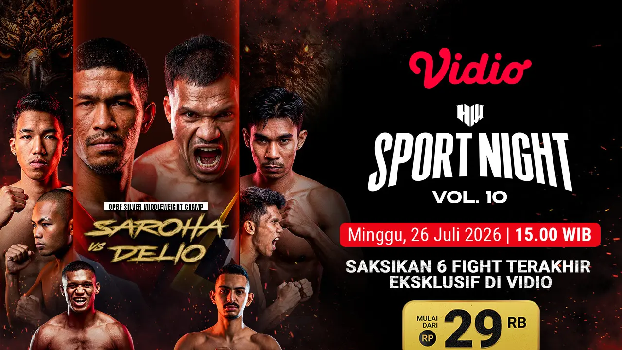 HW Sports Night Vol 10 di Vidio.