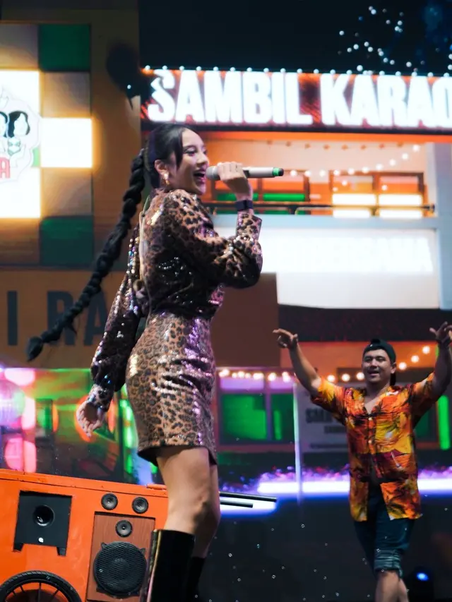 6 Potret Anya Geraldine Remake Lagu Jablai Milik Titi Kamal, Coba Genre Dangdut
