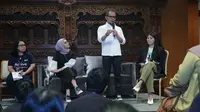 Menteri Ketenagakerjaan M. Hanif Dhakiri memberikan apresiasi atas langkah generasi milenial menggelar Ideafest 2019, sebagai wadah berkumpulnya generasi muda Indonesia yang inovatif dan kreatif.