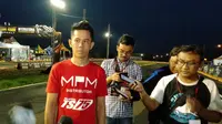 Tommy Salim siap kawinkan gelar Trial Game Asphalt International Championship (TGAIC) di Sirkuit Boyolali, Jawa Tengah, Sabtu (14/12/2019). (foto: Liputan6.com/Cakrayuri Nuralam)