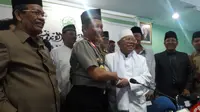 Kapolri Jenderal Polisi Tito Karnavian dan Ketua MUI Ma'ruf Amin. (Liputan6.com/Devira Prastiwi)