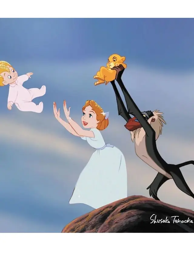 6 Editan Foto Kelakuan Nyeleneh Tokoh Disney Ini Bikin Geleng Kepala