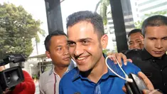 Mantan Bendahara Umum Partai Demokrat, Muhammad Nazaruddin, kembali diperiksa KPK, Jakarta, Selasa (8/10/2014) (Liputan6.com/Miftahul Hayat)