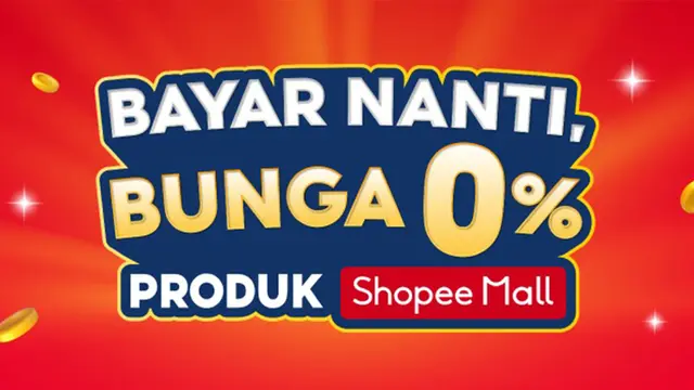 Bayar Nanti, Bunga 0%.