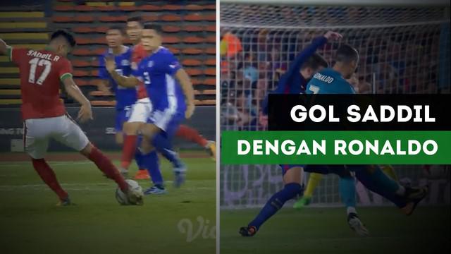 Saddil Ramdani berhasil mencetak gol spektakuler saat Timnas Indonesia U-22 kalahkan Filipina.