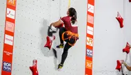 Sengit! Unggul 0,002 Detik dari Atlet China, Desak Made Persembahkan Emas Sport Climbing Speed Putri Asian Games 2026