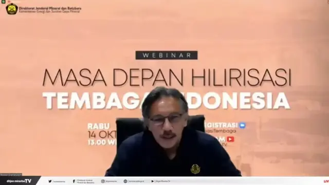 Direktur Jenderal Mineral dan Batubara (Minerba) Kementerian ESDM Ridwan Djamaluddin