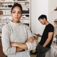 Ilustrasi pasangan marahan/copyrightshutterstock/garetsworkshop