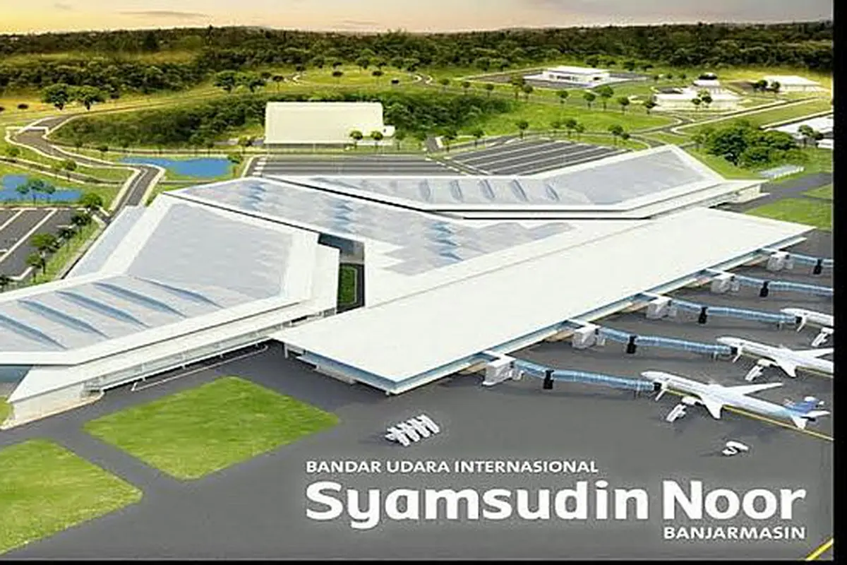 Tengok Keunikan Bandara Syamsudin Noor di Banjarmasin