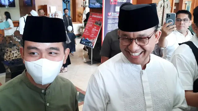 Anies Baswedan dan Gibran Rakabuming Raka (Fajar/Liputan6.com)