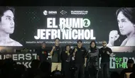 El Rumi dan Jefri Nichol siap kembali dipertemukan di ring tinju dalam Superstar Knockout Vol.3. (Bola.com/M Iqbal Ichsan)