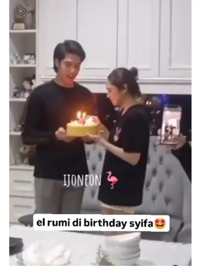 6 Momen Syifa Hadju dapat Kejutan Ultah dari El Rumi, Bikin Baper Netizen
