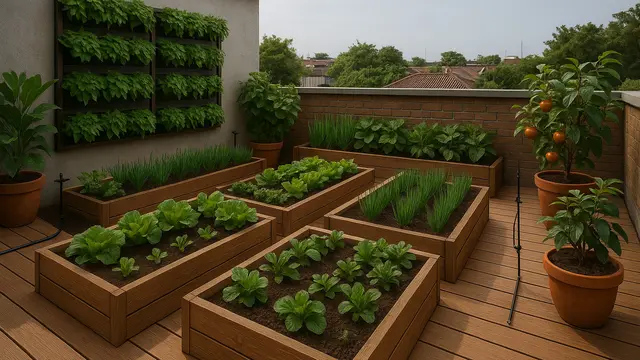 Model Rumah Minimalis Dengan Rooftop Garden/ChatGPT