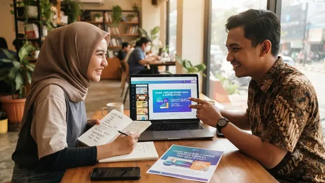 Menawarkan Jasa Desain Canva (AI Generated)