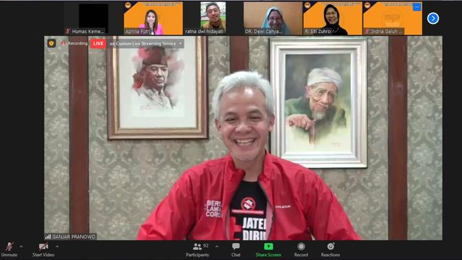 Cerita Ganjar Pranowo yang Tangani Covid-19 dengan Jogo Tonggo - Vimarsana News