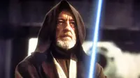 Sir Alec Guinness sebagai Obi Wan dalam film Star Wars (Dok.Lucasfilm)
