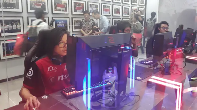 NXL eSport Center. Liputan6.com/Pramita Tristiawati