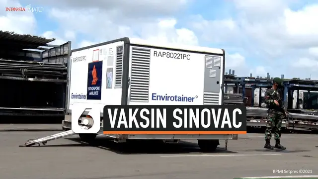 VIDEO: 20 Juta Dosis Vaksin Covid-19 Sinovac Tiba di Indonesia