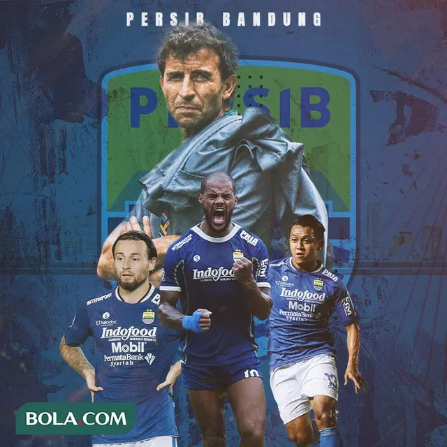 Persib Bandung - Luis Milla, Marc Klok, David da Silva, Febri Hariyadi