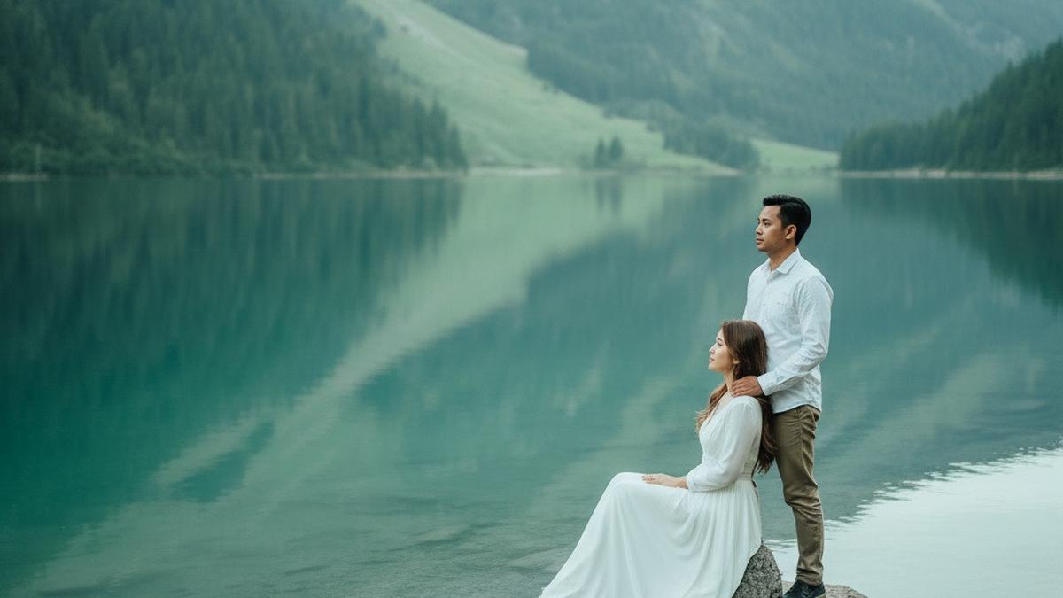 7 Prompt Gemini AI Paling Viral untuk Edit Foto Liburan di Swiss, Tampilan Sinematik Pegunungan Alpen hingga Danau Biru