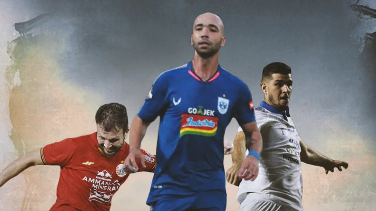 BRI Liga 1 - Ilustrasi Persita Tengarang - Marco Motta, Bruno Silva, Nick Kuipers