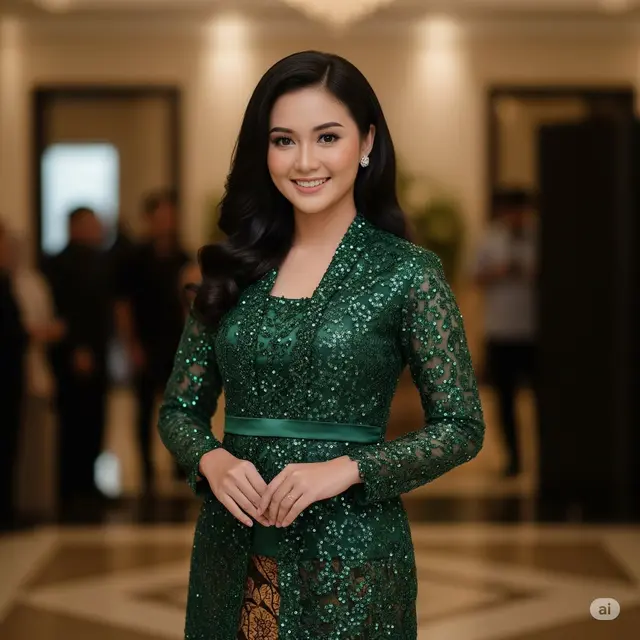 Kebaya Wenny 7/8-Length Sleeves
