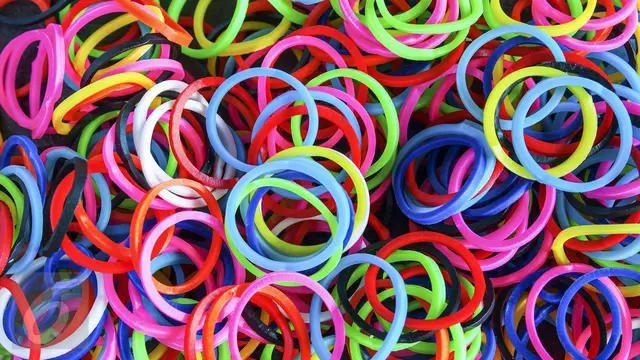 Karet Gelang Karet Rambut