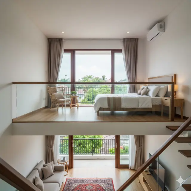 Model Rumah Mezzanine