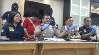 Pengungkapan kasus narkoba di Palembang (Liputan6.com/ Nefri Inge)