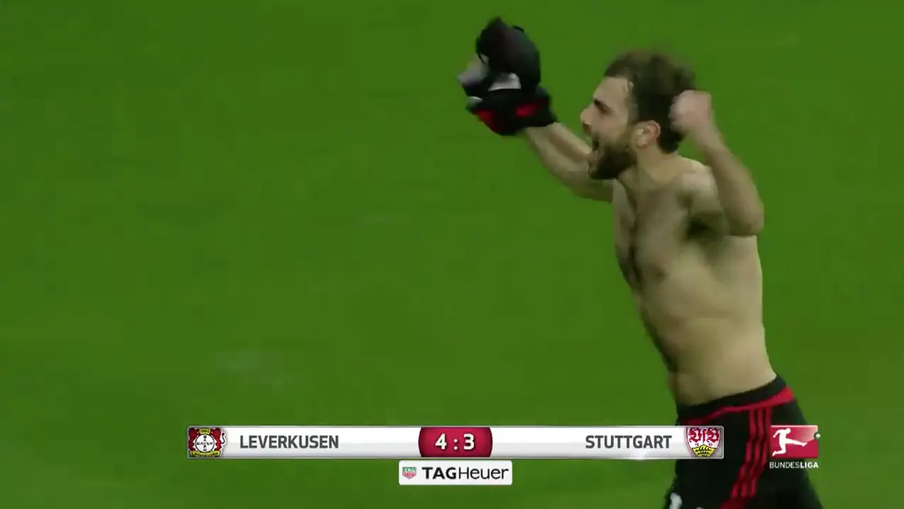 Video Highlights: Bayer Leverkusen vs Vfb Stuttgart 4 - 3
