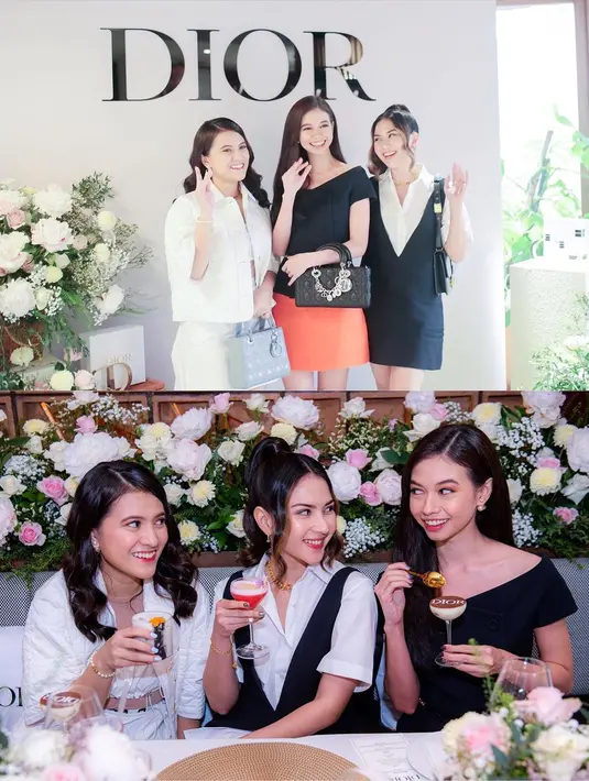 Tidak hadir sendiri, Yuki Kato hadir bersama para sahabatnya yakni Jessica Mila dan Marsha Aruan. (instagram/yukikt)