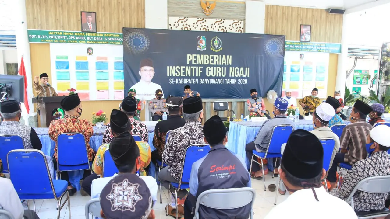 Pemkab Banyuwangi Tingkatkan Insentif Guru Ngaji Jadi Rp 700 Ribu per Tahun 