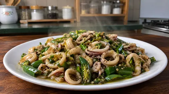 Resep Cumi Asin Cabe Ijo yang Pedas Gurih dan Bikin Nambah Nasi