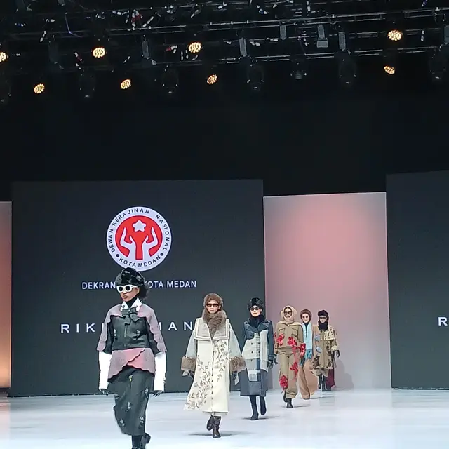 Dekranasda Kota Medan x Riki Damanik, saat acara IFW 2026 (30/7/2026). (Liputan6.com/Nurri Indah)