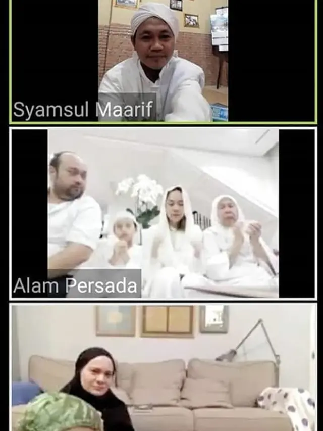 5 Potret Tahlilan 40 Harian Ashraf Sinclair, Keluarga Gelar dengan Video Call