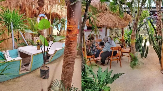 Kafe Bernuansa Tropis di Solo Hadirkan Ragam Spot Instagrammable