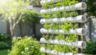 7 Cara Membuat Kebun Vertikal dari Pipa PVC Bekas dengan Desain Modern dan Mudah Dirawat