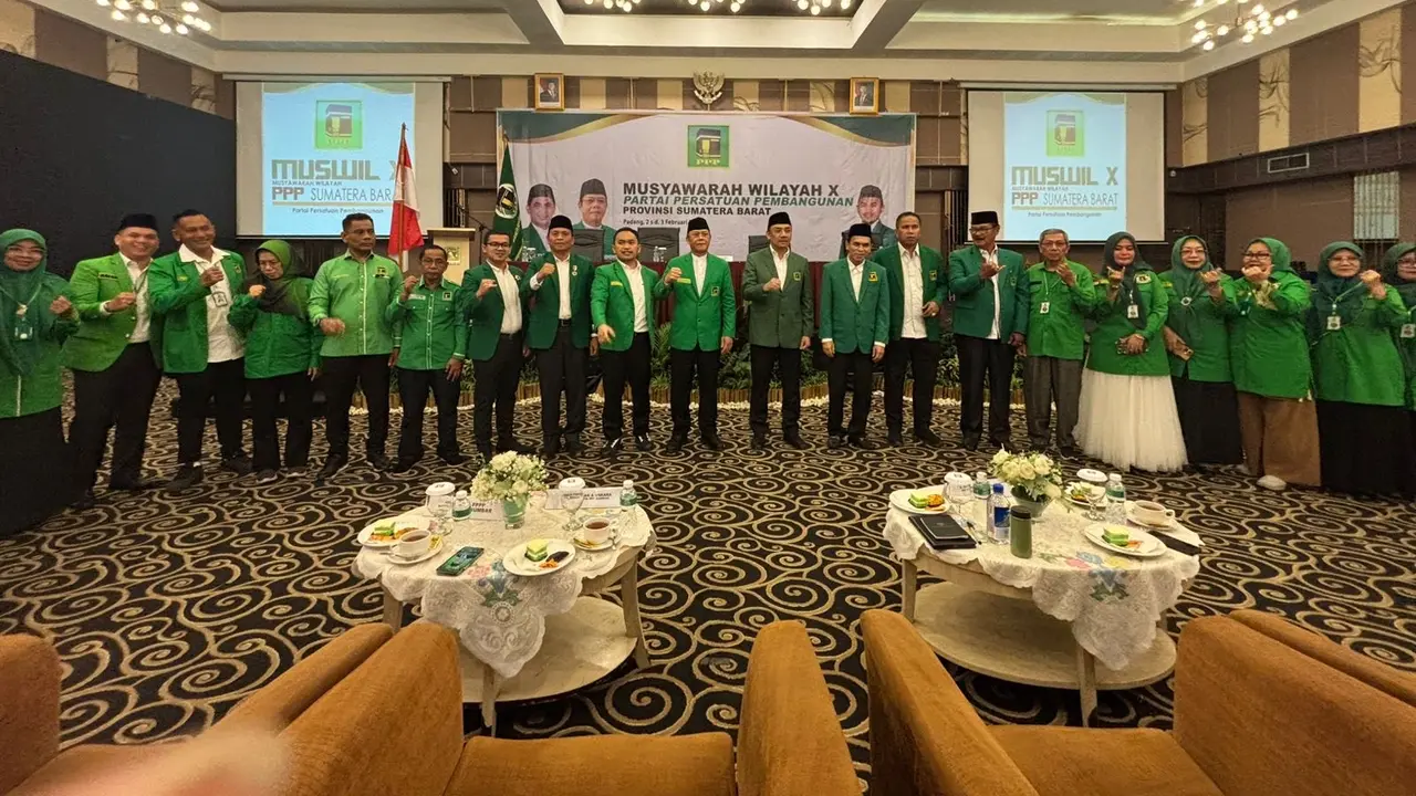 Musyawarah Wilayah (Muswil) PPP di Kota Padang, Senin (2/2/2026) malam (Istimewa)